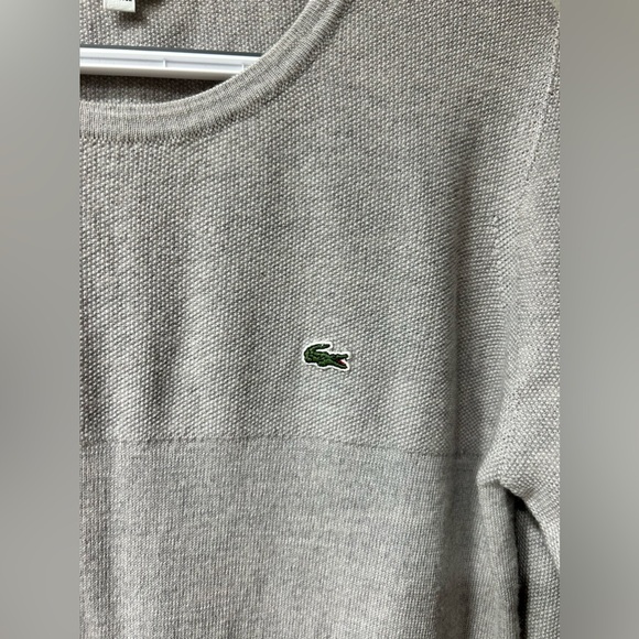 Lacoste Wool long Sleeve Mini  Dress / Size 40 - Picture 3 of 8